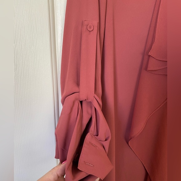 BCBGMaxAzria flowy midi dress Size S/M - Picture 6 of 7